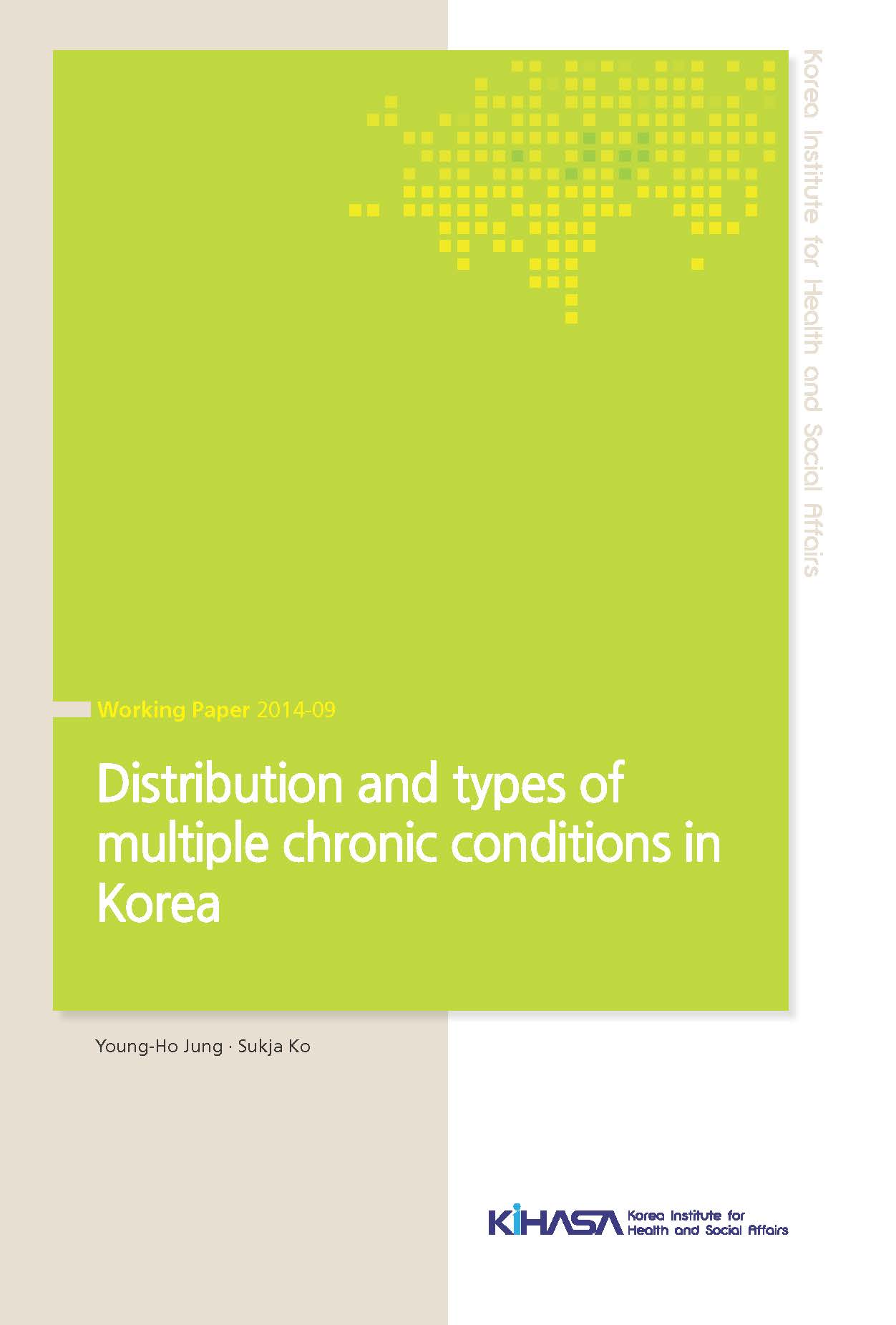 Distribution and types of multiple chronic conditions in Korea