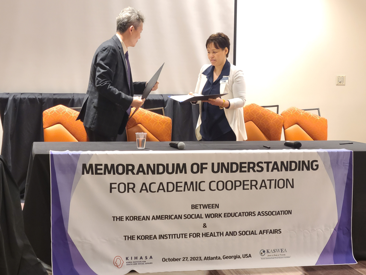 Signing of MOU between KIHASA and KASWEA-2