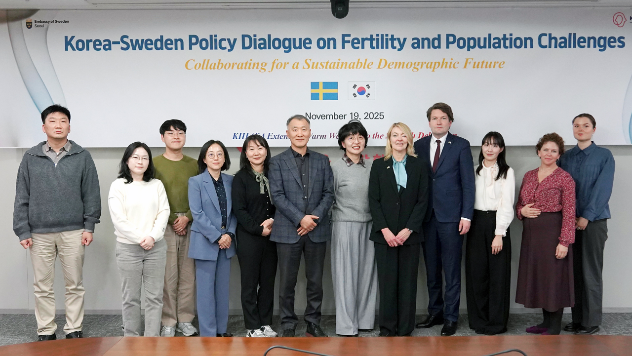 KIHASA Holds Policy Dialogue on Fertility and Population Challenges with Swedish Delegation