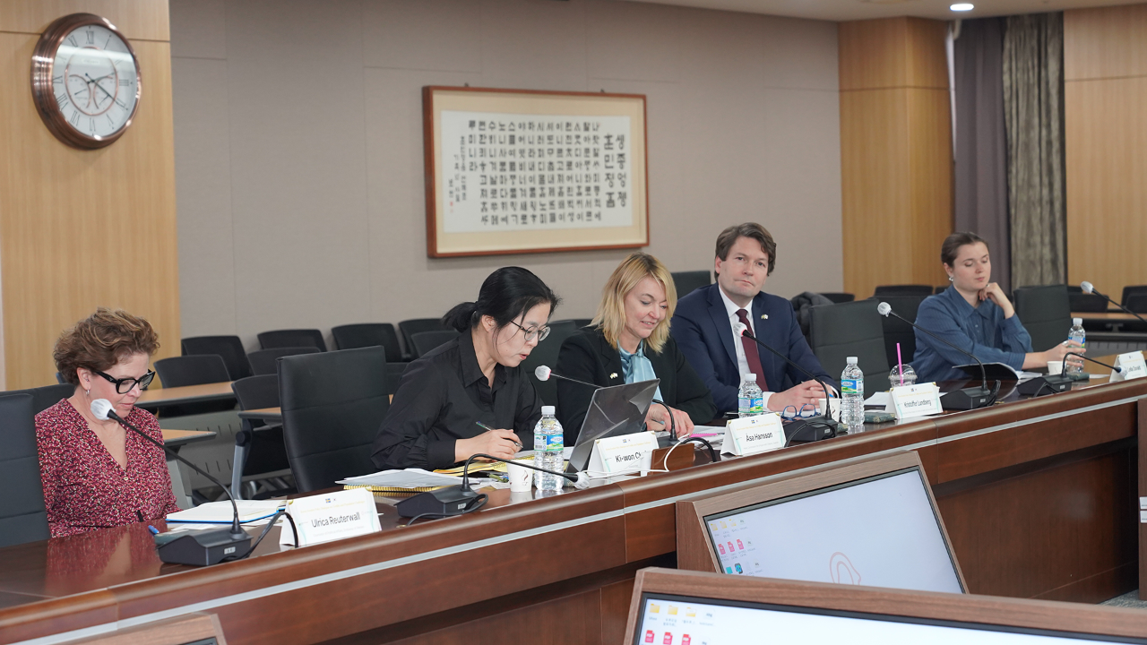 KIHASA Holds Policy Dialogue on Fertility and Population Challenges with Swedish Delegation-7