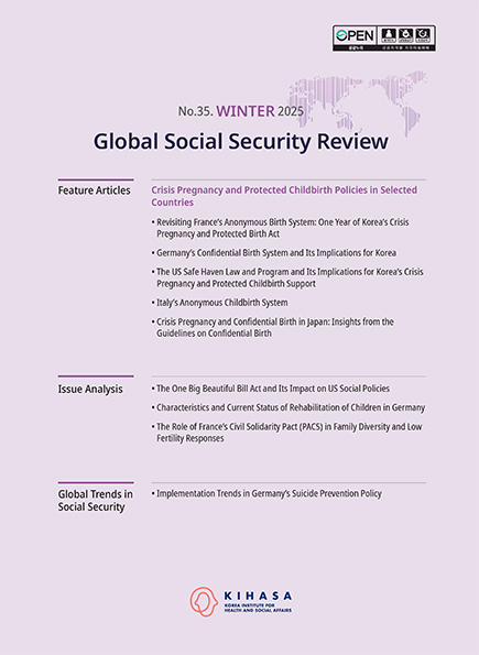 Crisis Pregnancy and Protected Childbirth Policies in Selected Countries