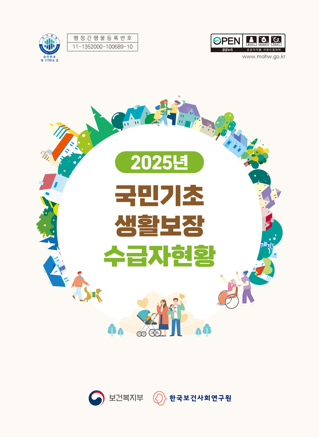 2025년 국민기초생활보장 수급자현황
