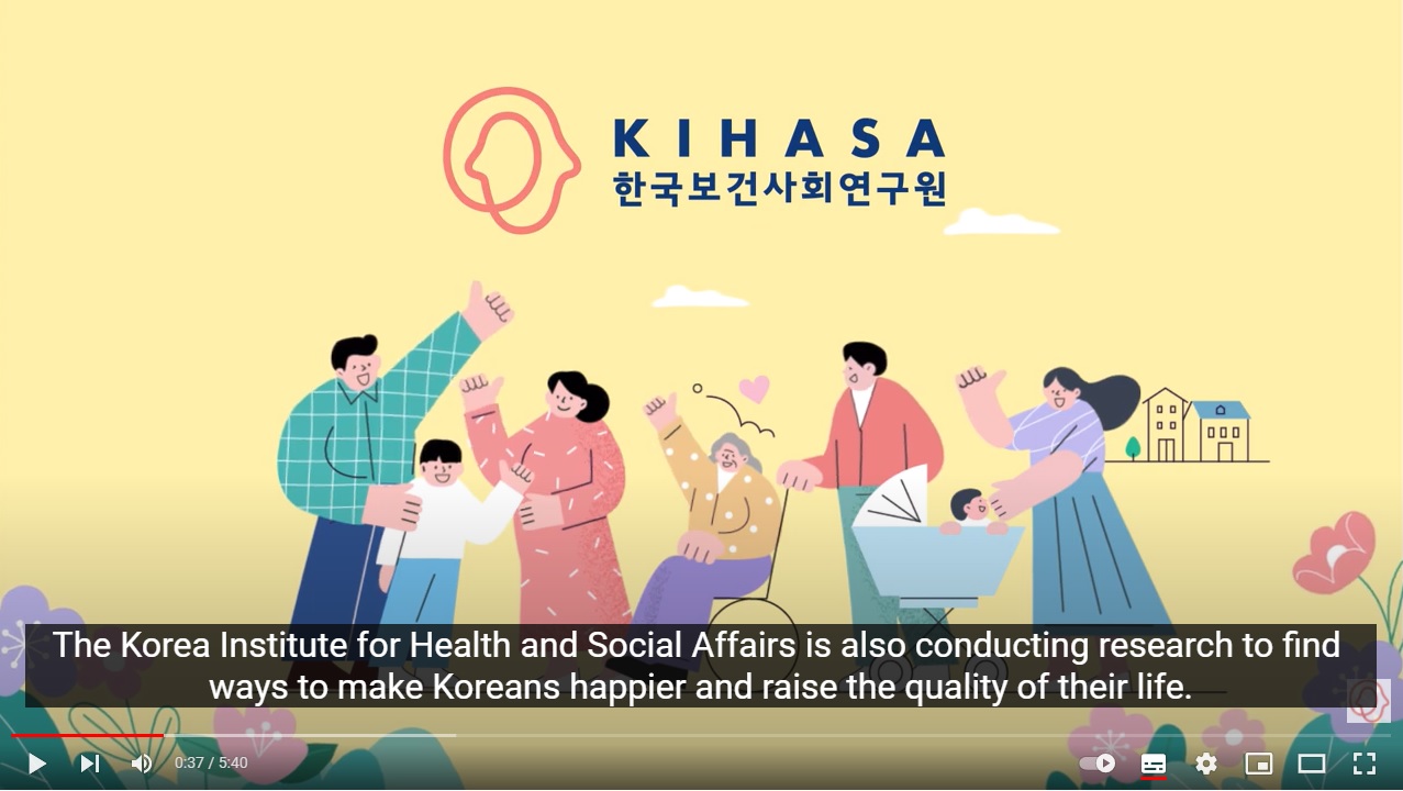Koreans' Happiness and Quality of Life (Happiness Index Part I)