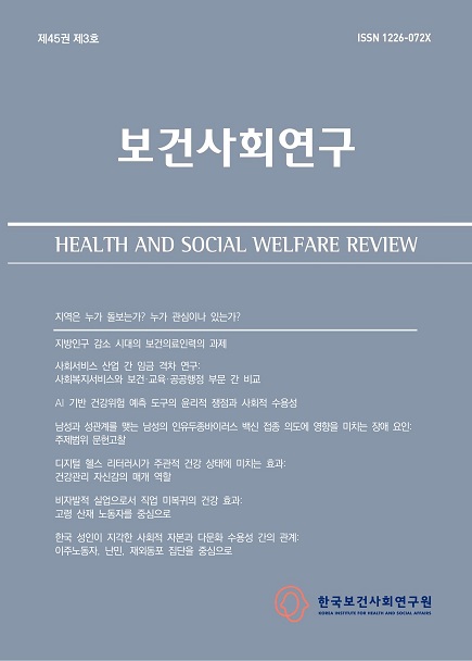 보건사회연구 표지